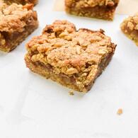 Pink Lady Crumble Bars